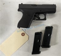 Glock 42, 380 Auto pistol with two magazines