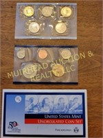 2002 US MINT UNCIRCULATED COIN SET, PHILADELPHIA