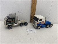 Buddy L and Tonka Semi Tractor Lot