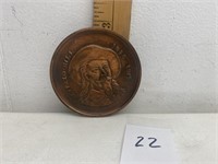 Souvenir Medallion Buffalo Bill