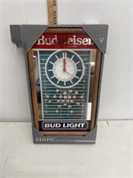 Budweiser Clock New in Package by Elgin