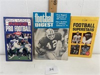 Vintage NFL Football Books