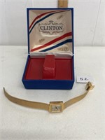 Clinton Watch in Box