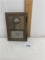 Brass Mail Box Door
