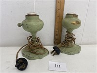 Pair of Antique Lamps