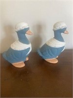 Duck spice shakers 5 1/2 inches tall
