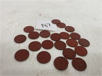WW2 Rations Tokens