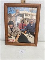 Autographed Photo of the Band Alabama