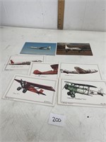 Vintage Airline Postcards