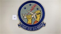 Flight Test O & R Norva USN
 Navy Military Patch