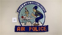 18th F-B Wing Dog Patch Korea Air Police Patch