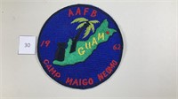 AAFB Camp Maigo Neomo Guam 1962 Military Patch