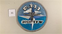 20th TFW Tactical Fighter Wg F-111
E USAF Patch