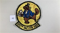 125th Tac Ftr Sqd
 USAF Military Patch 1970s