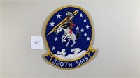 320th SMS Strategic Missile Sq USAF Patch 1970s