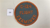 C-124 Flight Examiner USAF Military Patch 1960s