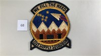 21st Supply Squadron USAF Military Patch 1980s