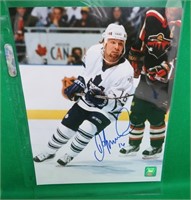 Darcy Tucker Autographed 8x10" Photo - Frozen Pond