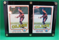 Jari Kurri ROOKIE 1981-82 Topps & O-Pee-Chee Card