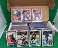 1984-86 O-Pee-Chee 550CT Box Francis Messier Fuhr+