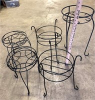 5 Metal Plant Stands