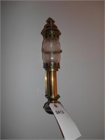 Pair of brass Great Western Railway carriage lamps