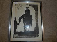 Pablo Picasso repop print numbered "Don Quiote"