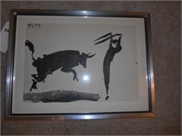 Pablo Picasso numbered print "Picador"
