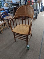 VTG Wicker-Back Chair