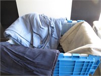 Tub of various Table covers