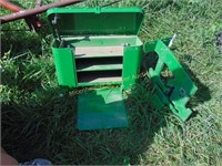 TRACTOR OR COMBINE TOOLBOX WITH BRACKETS