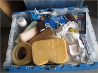 Tub of Painting & Handyman Supplies