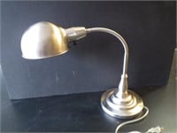 Chrome Gooseneck Desk Lamp