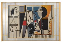 Picasso Style Wall Art 38x60