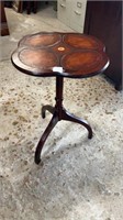 Small Leather Top Table
