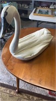 Hand Carved Wood Goose