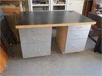 Double Pedestal Office/ Work Desk