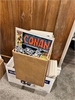 Lot 2 Comic Box Vintage Marvel/DC 140+ Comics