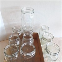 Ball Canning Jars- No Lids - Kerr Canning Jars