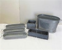 Metal Containers - Assorted Sizes