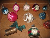 Vintage Glass Christmas Ornaments