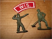 2 Toy Soldiers & WIS. Patch