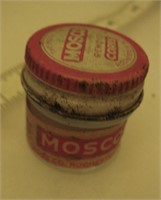 Vtg Mosco Corn Removal Creme Jar