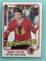 81/82 OPC Darryl Sutter RC #65