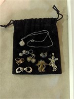 Collection of sterling jewelry
