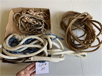 Miscellaneous lot of Rope