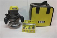 RYOBI Router and Excellent Bits
