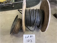Rolls of cable and wire