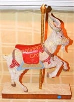 Stanley Seltz Carved Carousel Goat