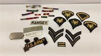 US ARMY Insignia’s (patches & military metals)